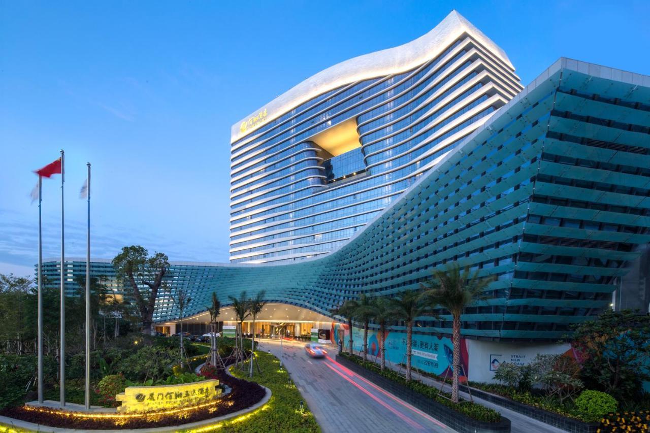 Fliport Wutong Hotel-Free Welcome Fruit & Near Exhibition Center Xiamen Esterno foto